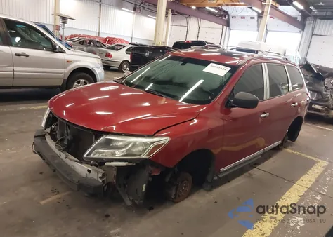 2014 Nissan Pathfinder Sl из США, поврежденный, VIN 5N1AR2MM9EC708378